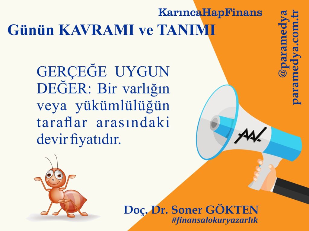 GERÇEĞE UYGUN DEĞER nedir?